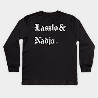 Laszlo & Nadja - WWDITS - Kids Long Sleeve T-Shirt